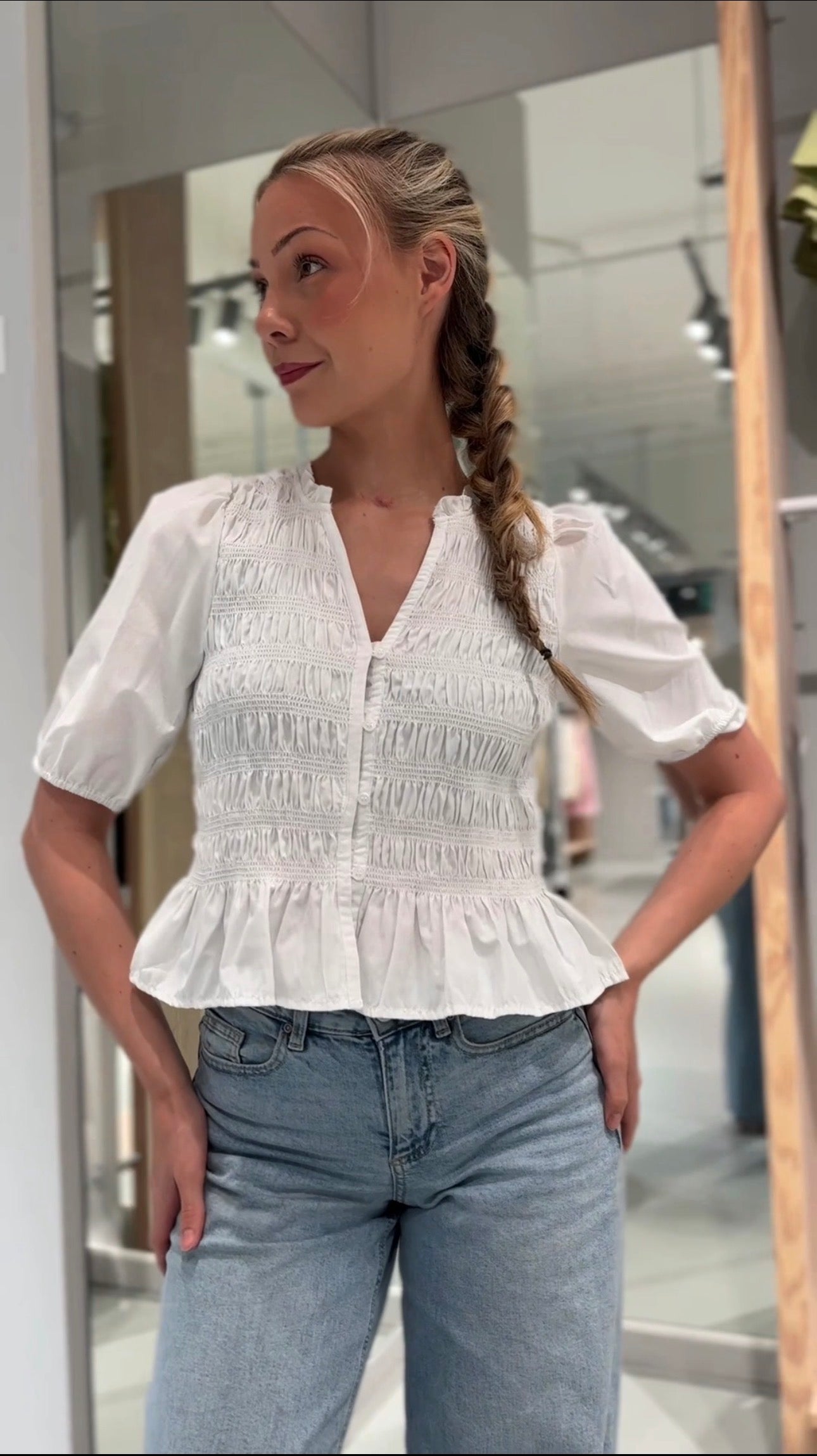VMEMERY Top - Bright White